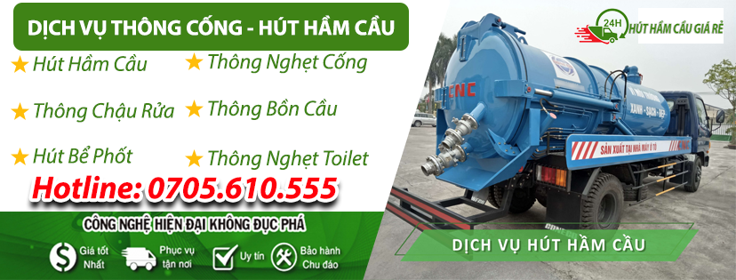 Hút Hầm Cầu Giá Rẻ Tại Tam Kỳ Quảng Nam